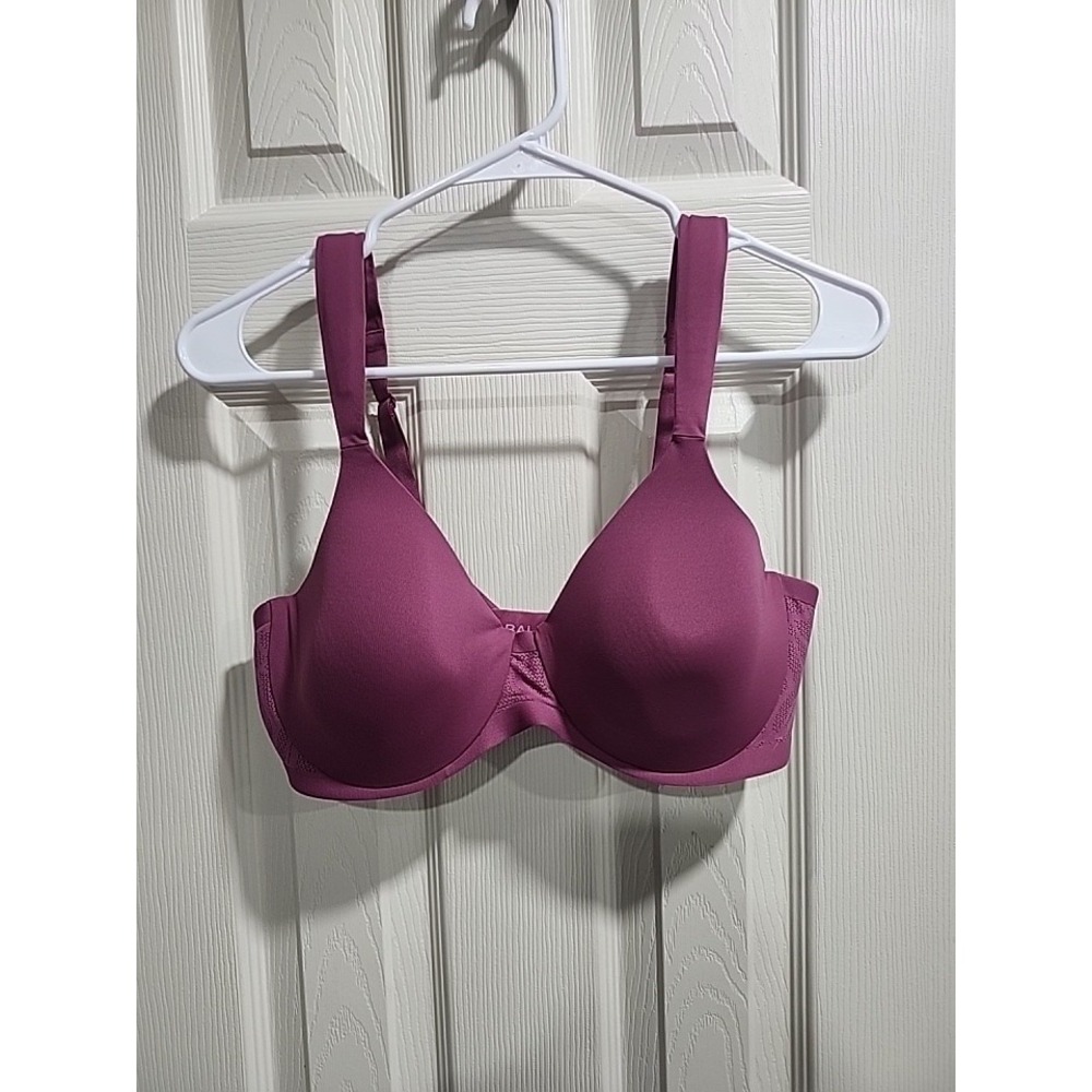 Bali Coolest Smoothing Underwire T-Shirt Bra DF4580 Size 36C Currant